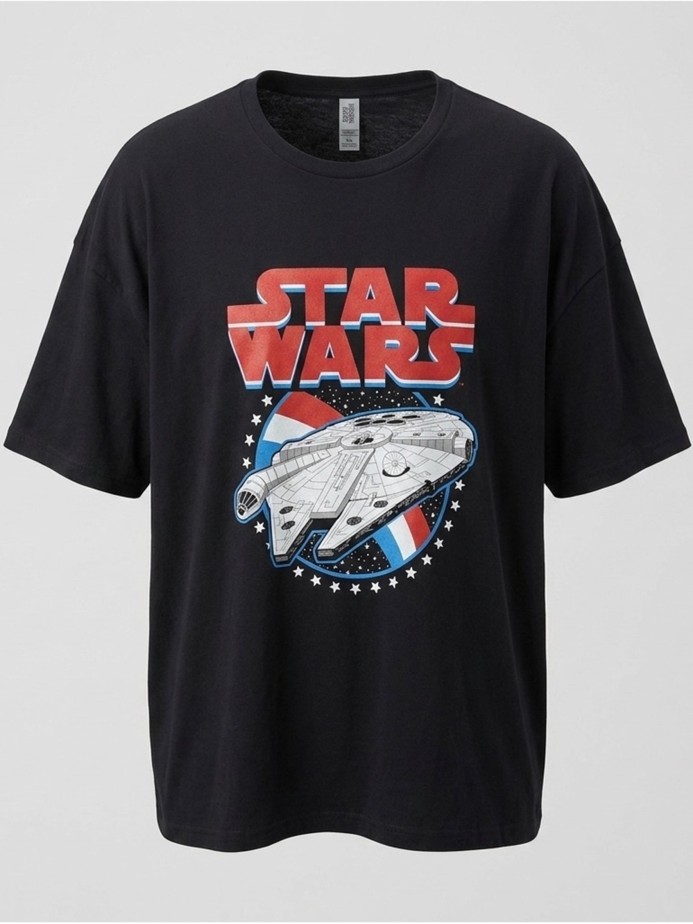 Star Wars Millennium Falcon Graphic T-Shirt Men’s 3XL Tall Black NWOT
